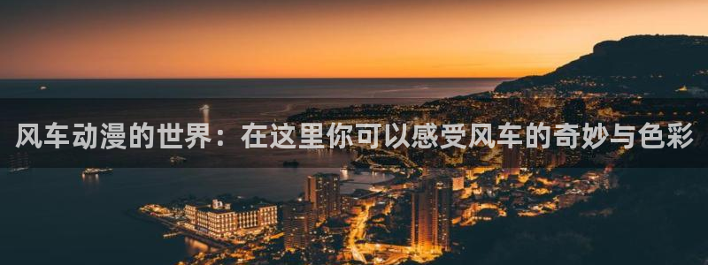 omofun:：风车动漫的世界：在这里你可以感受风车的奇妙与色彩